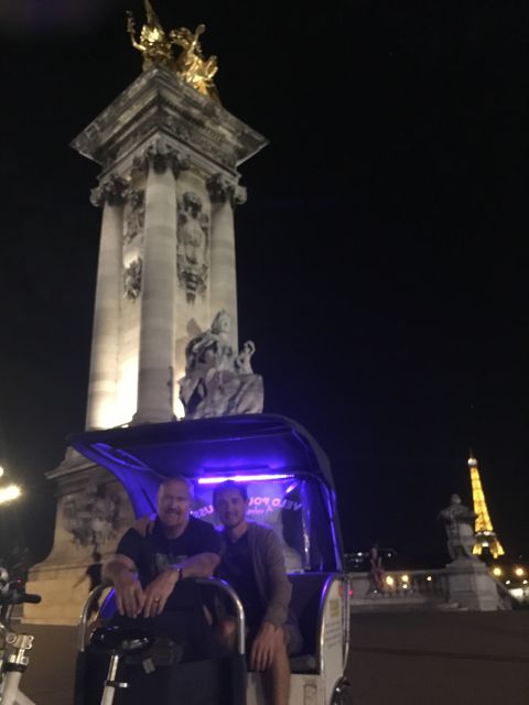 Paris by Night - Tuktuk Ride - Common questions