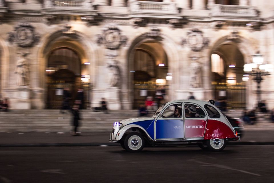 Paris: Discover Paris by Night in a Vintage Car With a Local - Tour Experiences