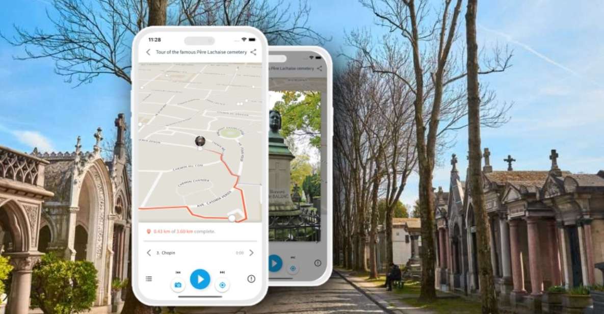 Paris: Père-Lachaise Cemetery Audio Guide Tour - Highlights