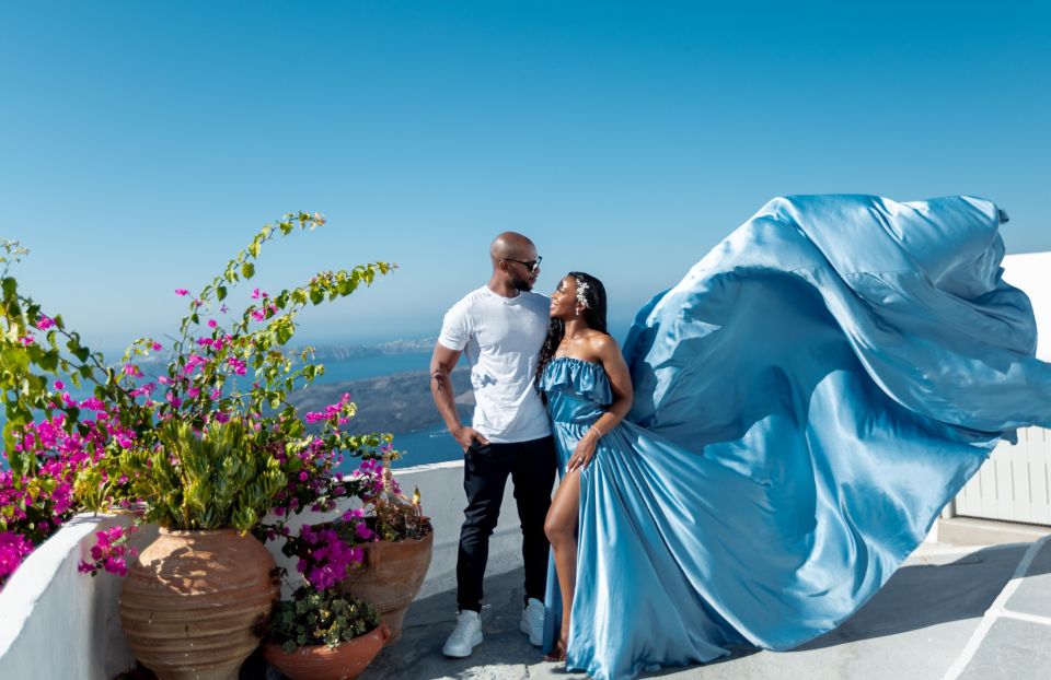 Photoshoot in Santorini With Flying Dress - Important Information