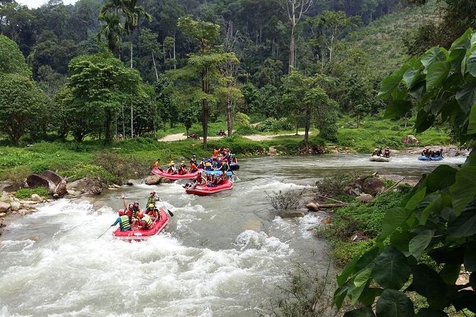 Phuket Adventure Day Tour for Rafting 7 Km., Zipline, Waterfall and Lunch - Common questions