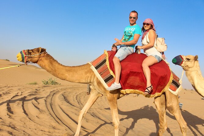 Private Transfer Dubai Red Dunes Safari & Camel Ride - Common questions