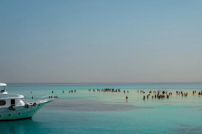 Ras Mohamed & White Island From Sharm El Sheikh by Boat - White Island Stop