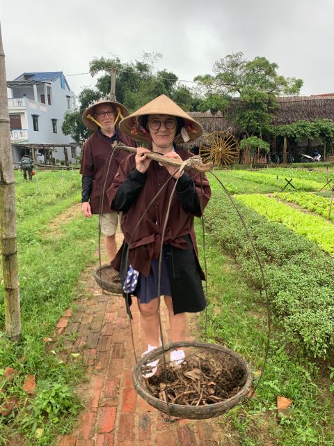 Ricepaper Class at the Organic Vegetable Village "Tra Que" - Transportation