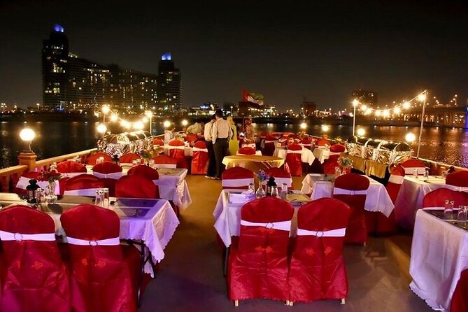 Romantic Dubai Water Canal Cruise With Live Shows and International Buffet - Common questions