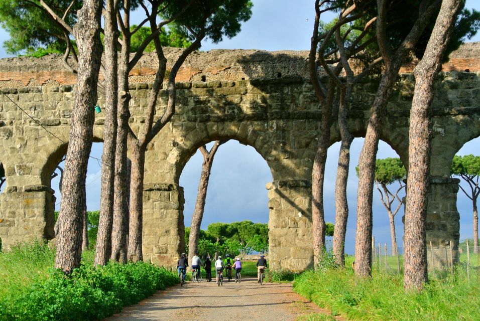 Rome: Appian Way, Aqueducts, & Catacombs Guided E-Bike Tour - Common questions