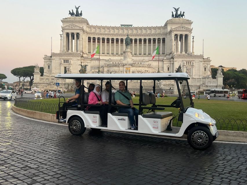 Rome: Private Golf Cart City Highlights Tour - Meeting Point