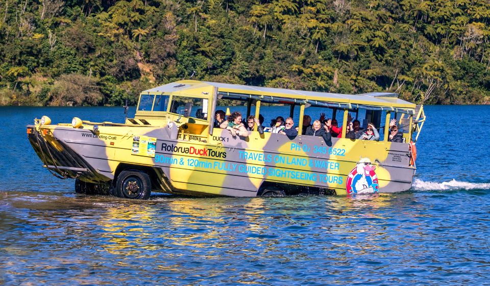 Rotorua City and Lakes Duck Tour - Common questions