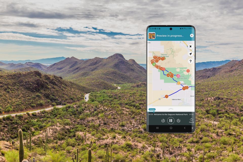 Saguaro National Park: Self-Guided GPS Audio Tour - Directions and Availability