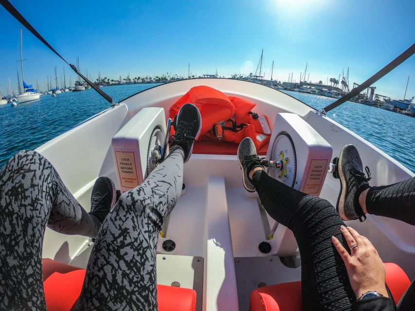 San Diego Bay: Eco-Pedal Boat Rental - Additional Information