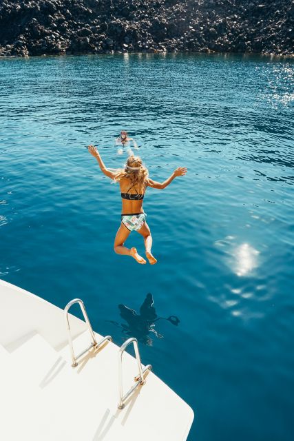 Santorini: All-Inclusive Private Catamaran Cruise - Common questions