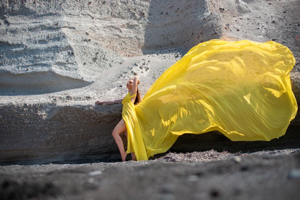 Santorini Flying Dresses & Macrame Dresses Photo Shoot - Price, Booking, and Additional Details