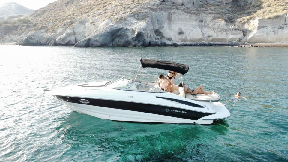 Santorini: Luxury Private Boat With Food and Drinks - Booking and Pricing Details