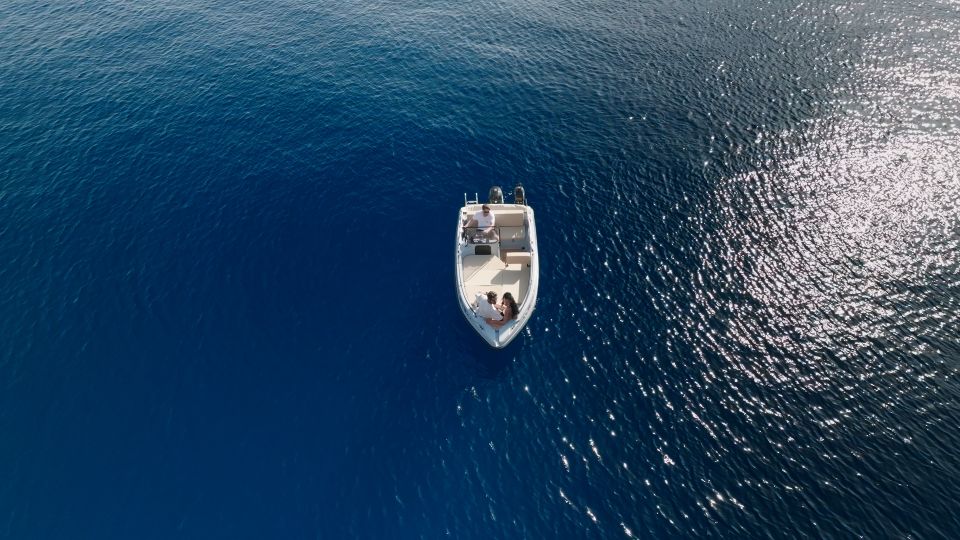Santorini: Rent a Boat - License Free - Customize Your Santorini Experience