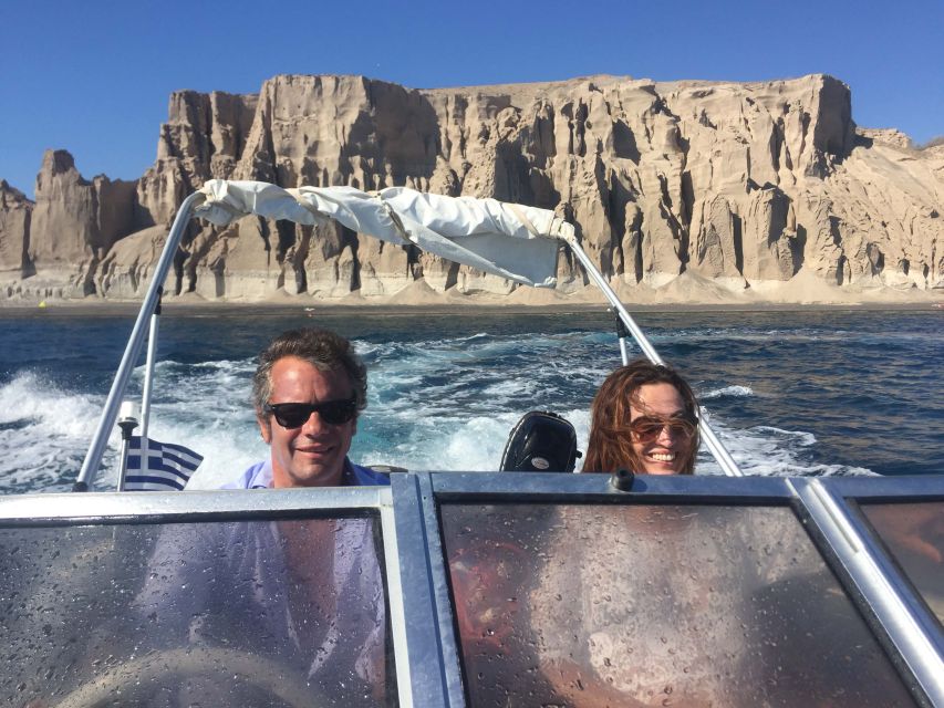 Santorini: Rent a Speedboat License Free - Booking Details & Directions