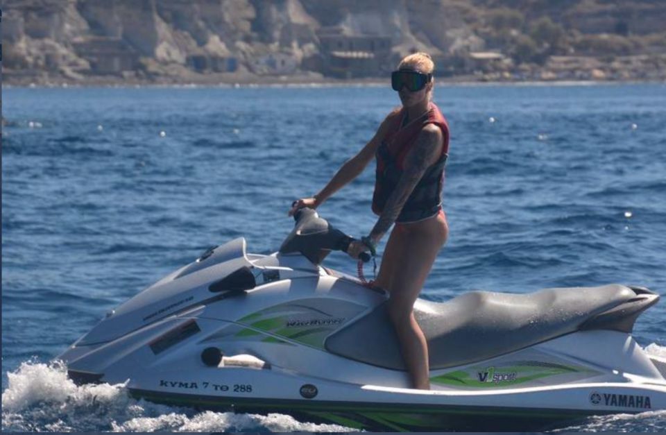 Santorini Thrill Trio: Jet Ski, Tube, Kayak Package - Location and Accessibility