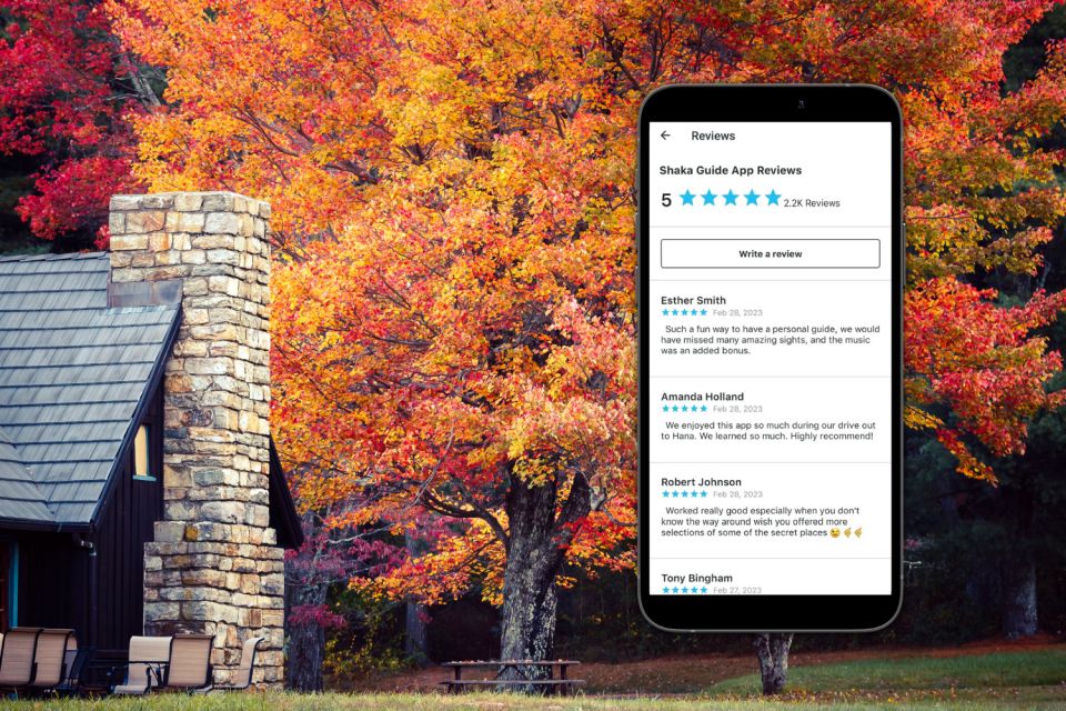 Shenandoah National Park Audio Guide App - Directions