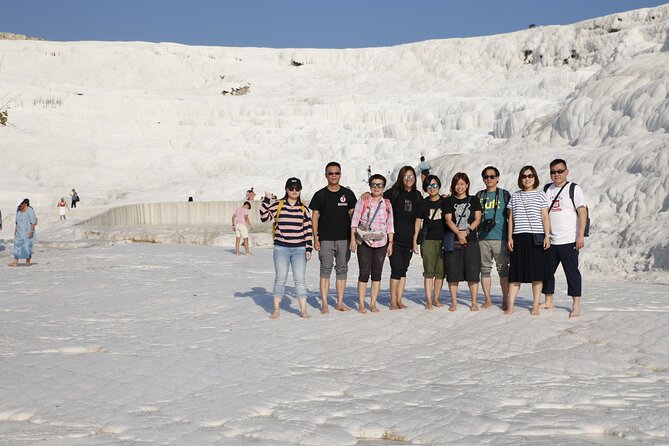 Small Group Pamukkale Tour From Kusadasi or Selcuk Hotels - Hierapolis Historic Site Exploration