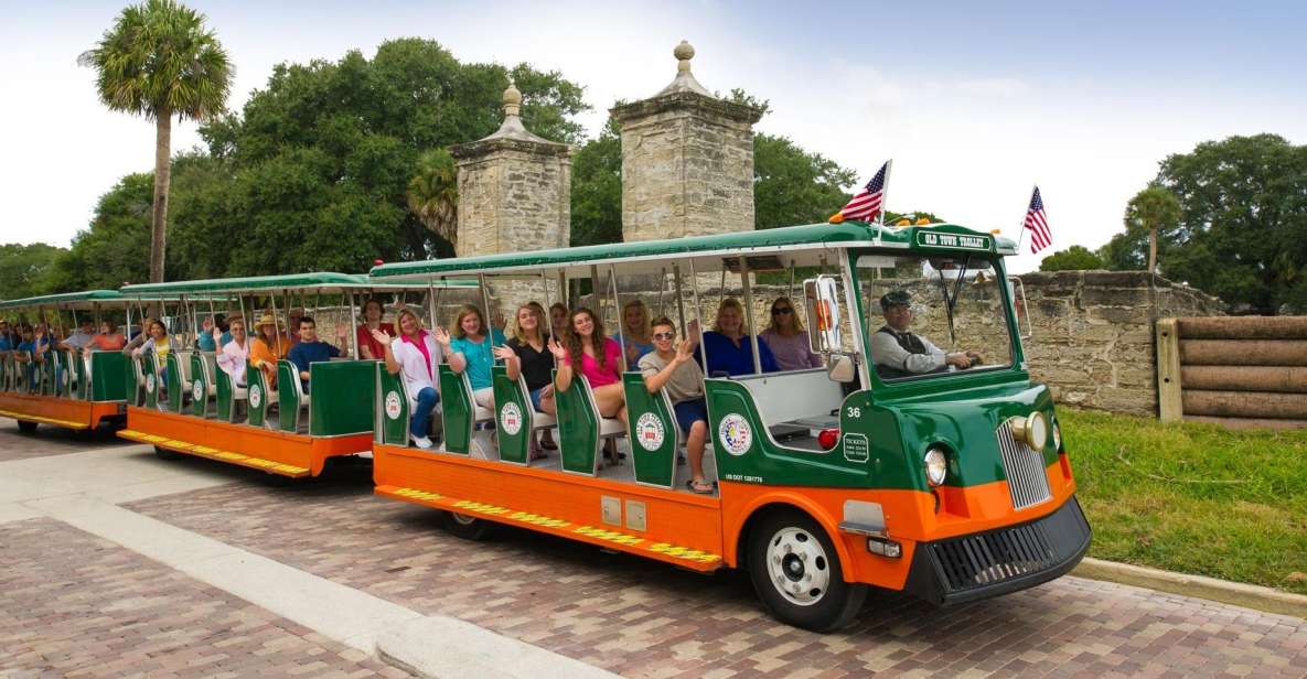 St. Augustine: Hop-On Hop-Off Trolley Tour With Museum Entry - Common questions