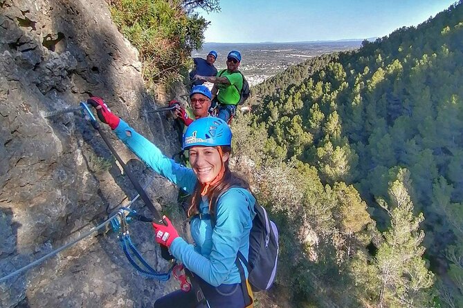 Via Ferrata of Fuente De Godalla in Enguera - Qualified Guides and Monitors