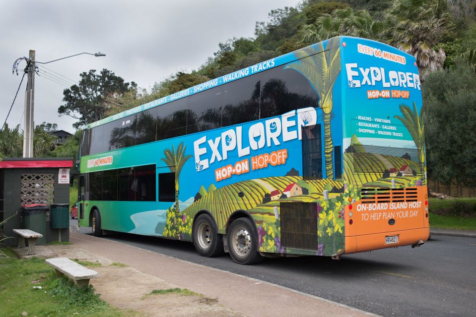 Waiheke Island: Ferry & Hop-On Hop-Off Explorer Bus Tickets - Customer Benefits