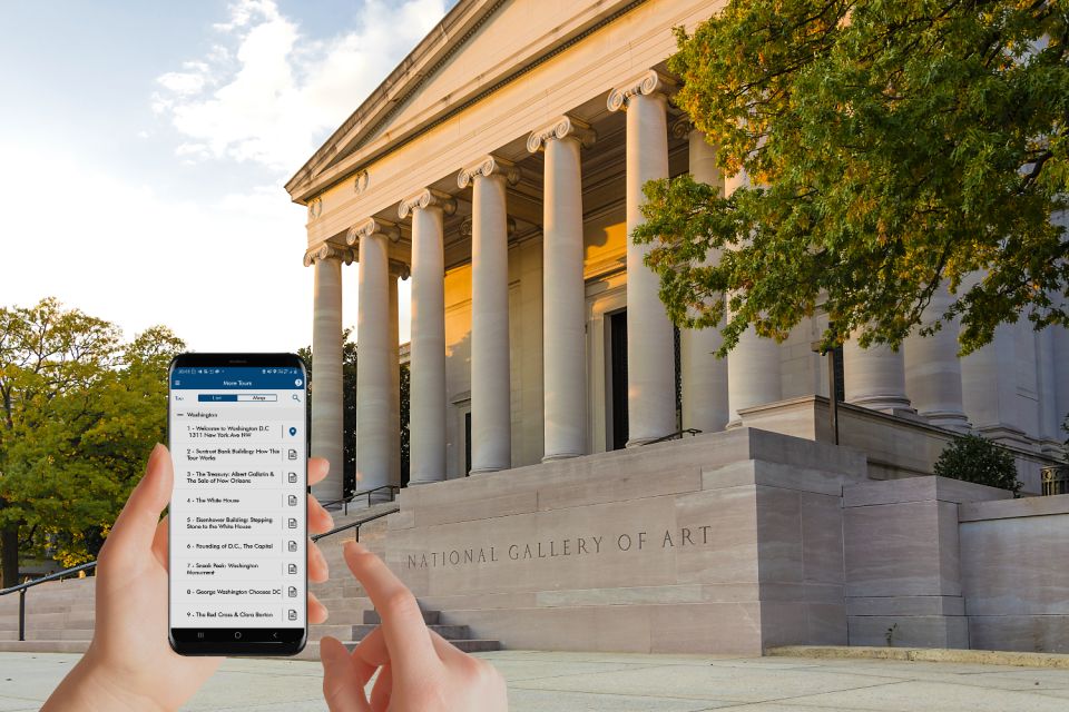 Washington DC: Monuments Self-Guided Walking Tour - App Features