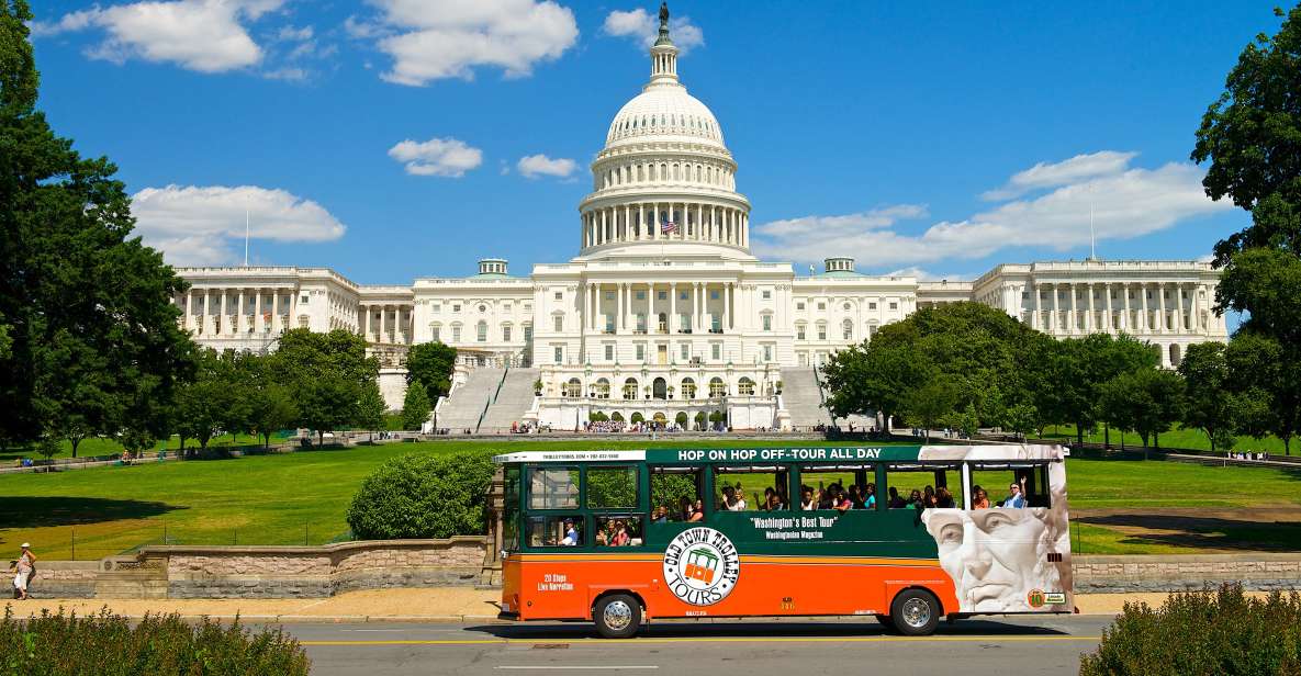 Washington, DC: Old Town Hop-On Hop-Off Trolley City Tour - Customer Reviews & Ratings