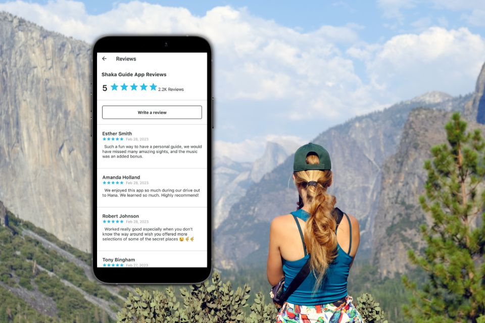 Yosemite National Park: Self-Guided GPS Driving Tour - Shaka Guides Audio Tour Experience