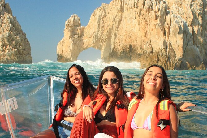 1 Hour Private Navigation in Transparent Boat Arco De Los Cabos - Common questions