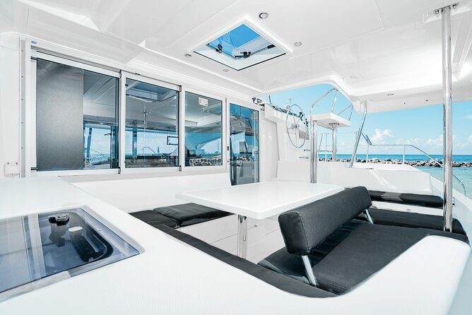 5-Hour Private 40 Luxury Catamaran 2-Stop Tour W/ Food, Open Bar & Snorkeling - Common questions