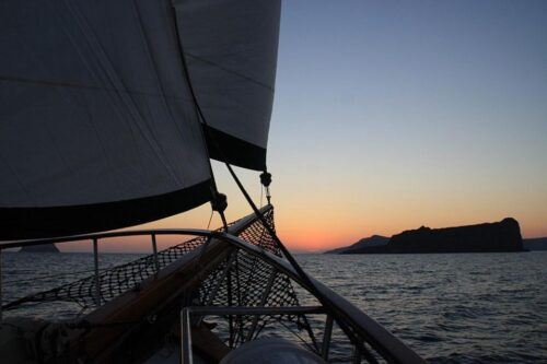 Adonis Luxury Schooner Santorini Sunset Cruise - Last Words