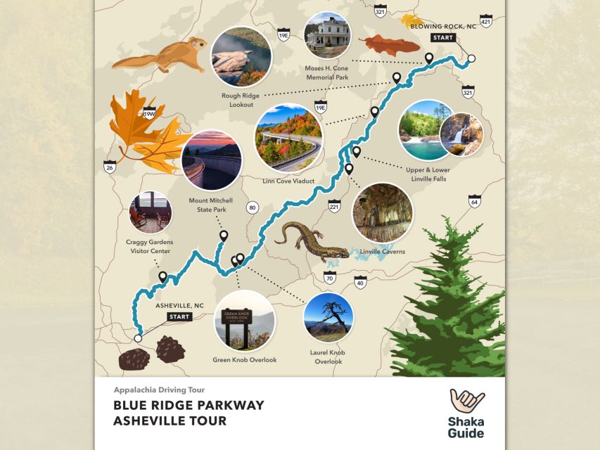 Asheville: Blue Ridge Parkway Self-Drive Tour W/ Audio Guide - Common questions