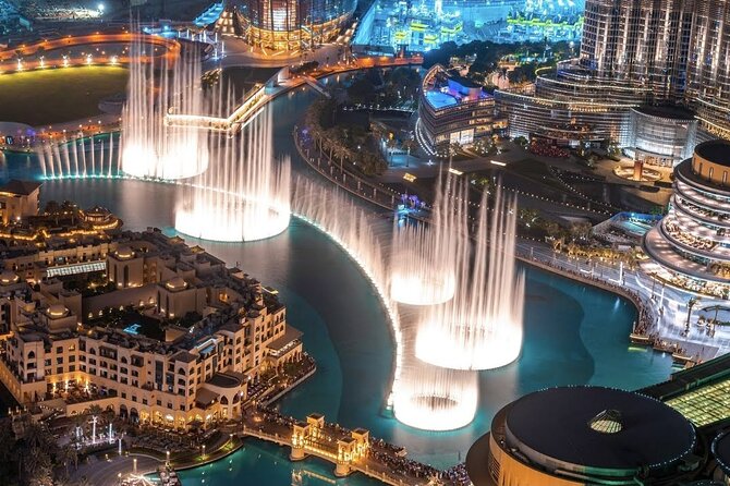 Burj Khalifa Tour, Aquarium, Downtown, Abra Boat & Fountain Show - Directions and Location Information