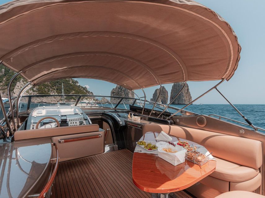 Capri Private Boat Tour From Sorrento on Riva Rivale 52 - Common questions