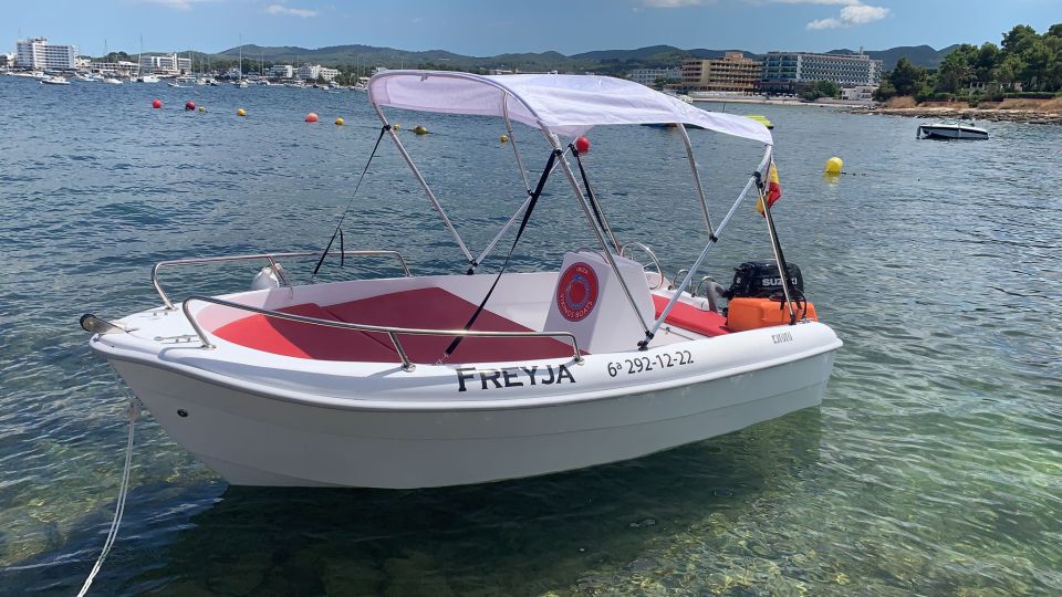 Discover the Ibiza Beaches on a Boat Without License 8H - Directions