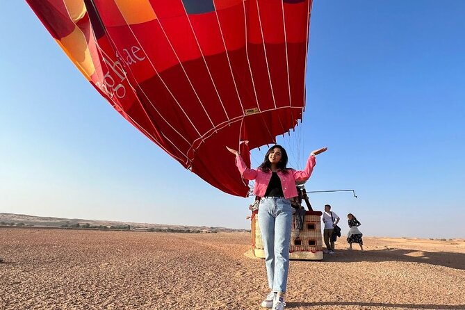Dubai Beautiful Desert by Hot Air Balloon With Falcon Show - Booking and Logistics