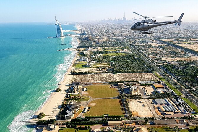 8 dubai helicopter tour with optional private hotel transfers Dubai Helicopter Tour With Optional Private Hotel Transfers