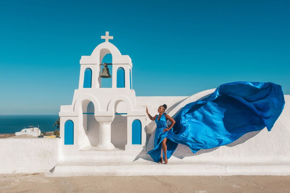 Flying Dress Santorini Photoshoot - Common questions