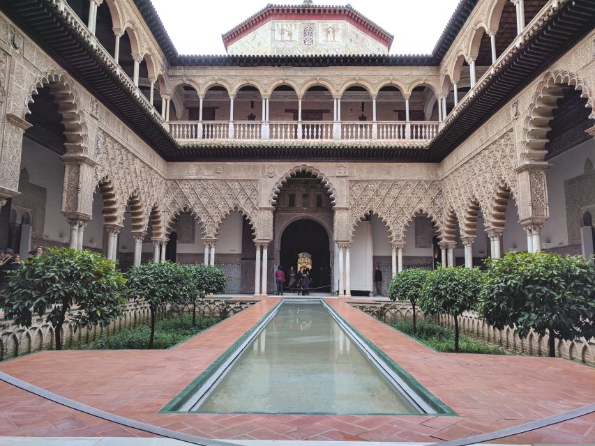 From Costa Del Sol: Sevilla Day Trip With Real Alcázar Tour - Plaza España and Barrio De Santa Cruz