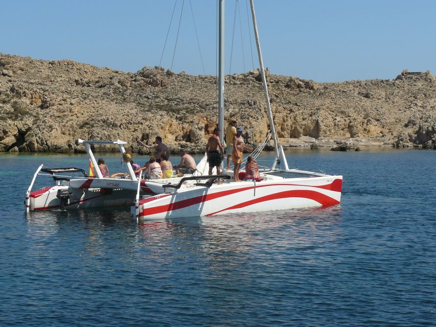 From Fornells: Half-Day Menorca Catamaran Trip W/ Snorkeling - Sailing and Beach Exploration