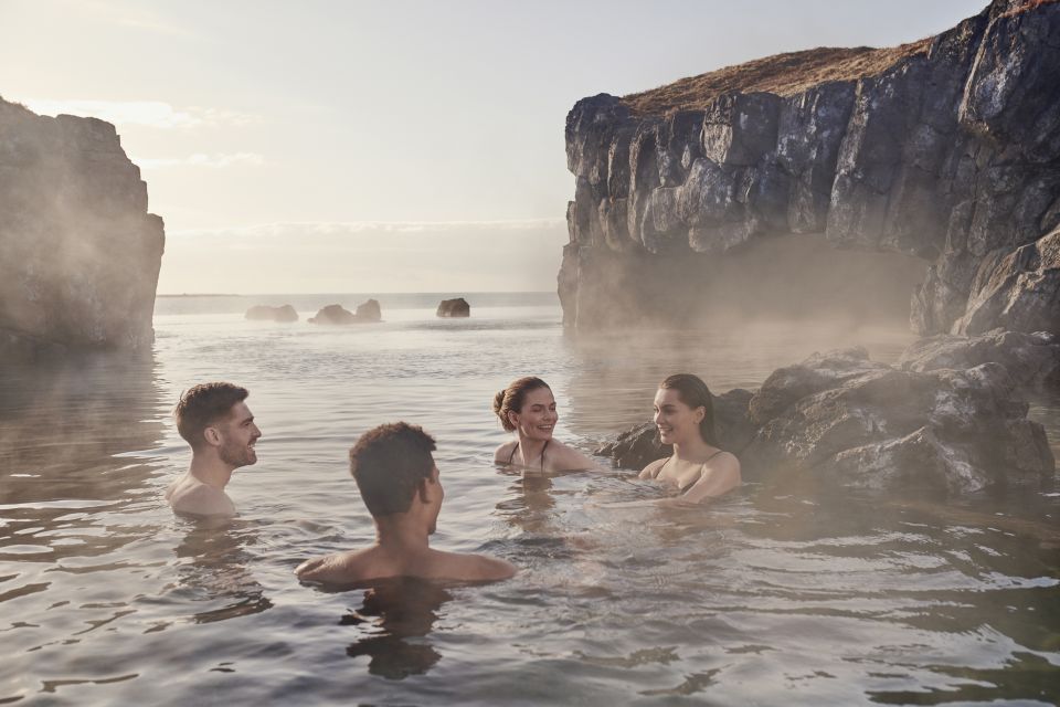 From Reykjavik: Reykjanes Geopark Tour and Sky Lagoon Visit - Sky Lagoon Experience