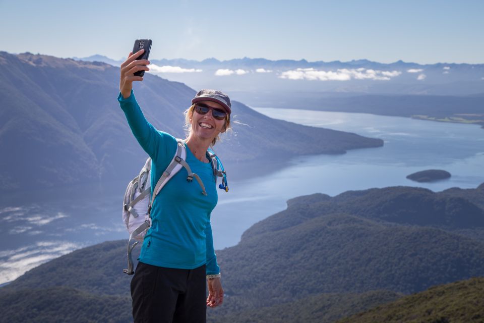 From Te Anau: Full Day Kepler Track Guided Heli-Hike - Water Taxi and Return