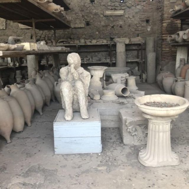 Herculaneum, Pompeii and Paestum Private Day Tour From Rome - Common questions