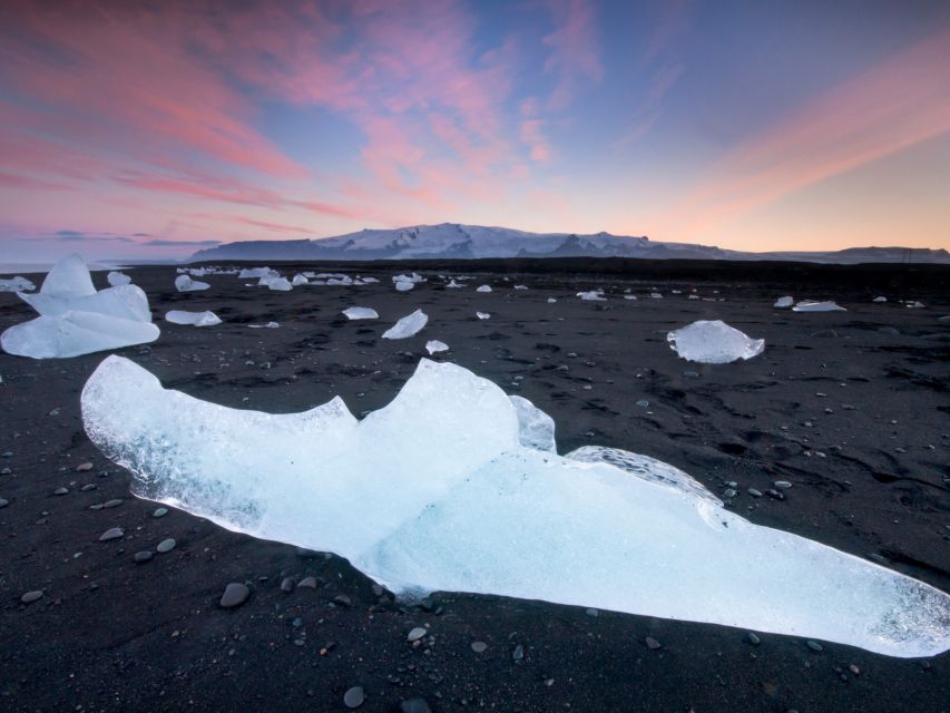 Jökulsárlón Floating Glacier & Diamond Beach Day Tour - Common questions