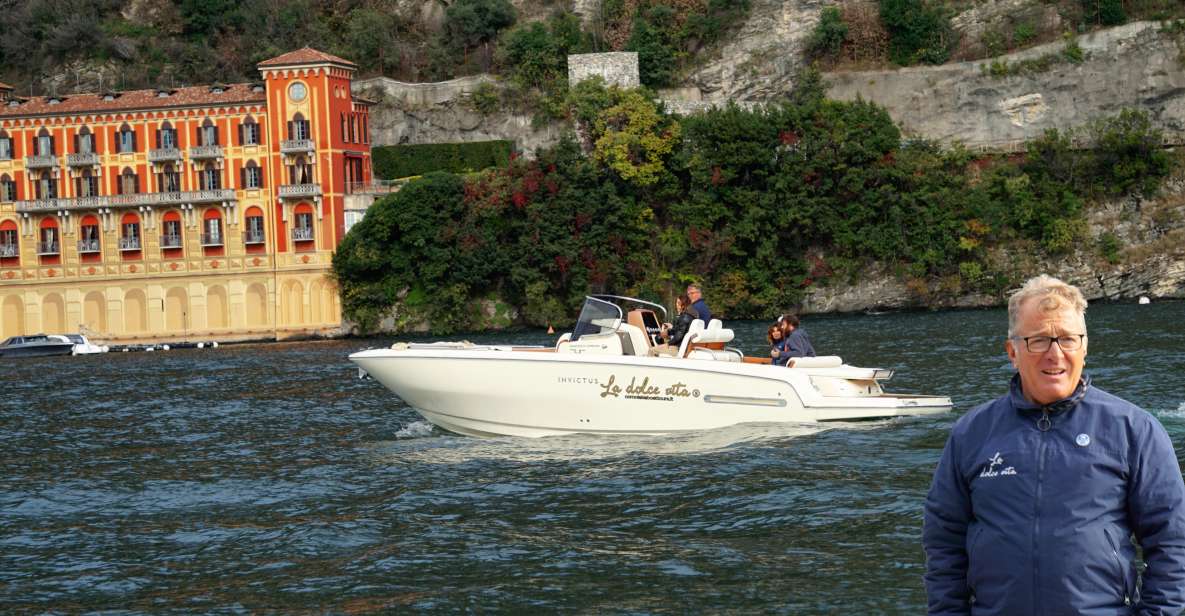 Lake Como: Dreamer Private Tour 1 Hour Invictus Boat - Common questions