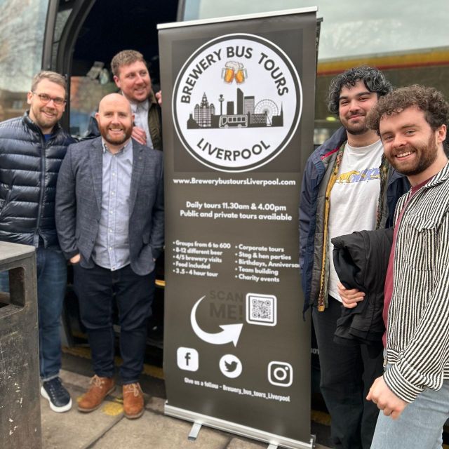 Liverpool: Brewery Bus Tour With Beer Tasting and Pizza - Common questions