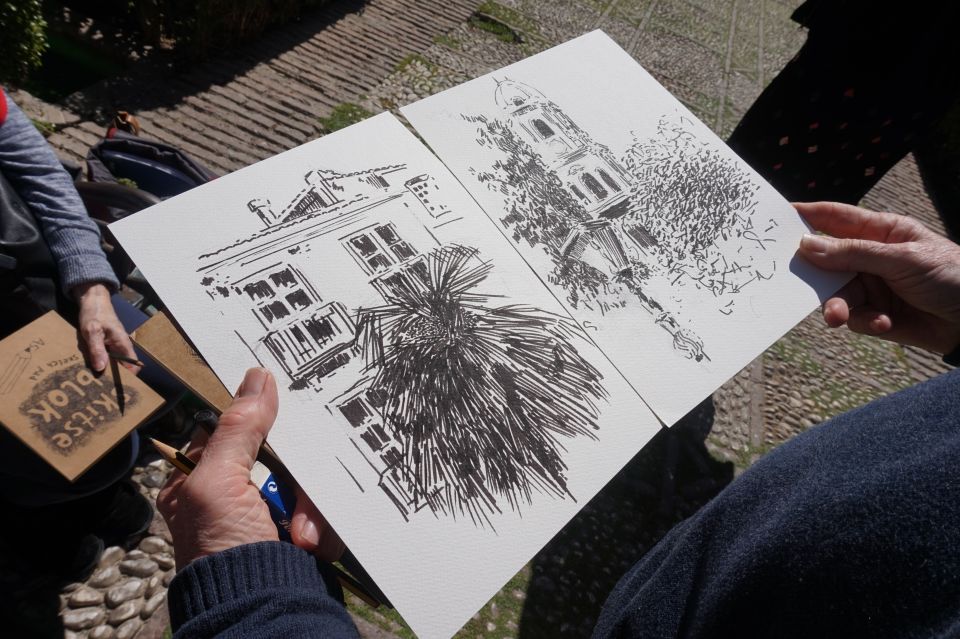Malaga: Drawing & Painting Lesson Outdoors - Last Words