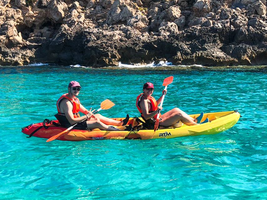 Mallorca: Sea Caves by Kayak and Snorkeling With Snack - Common questions