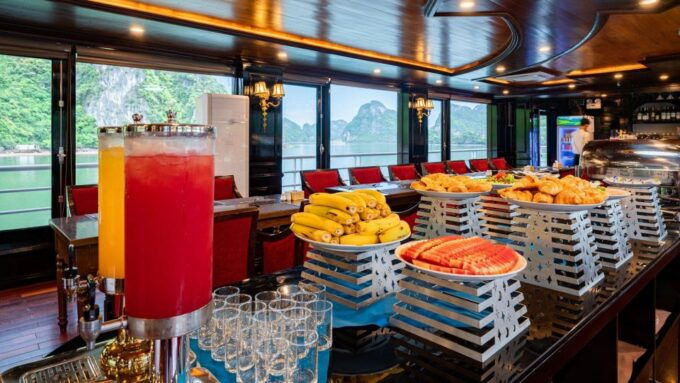 New 2 Day 1 Night on 5 Star Cruise in Halong Bay With Meals - Day 1 Itinerary