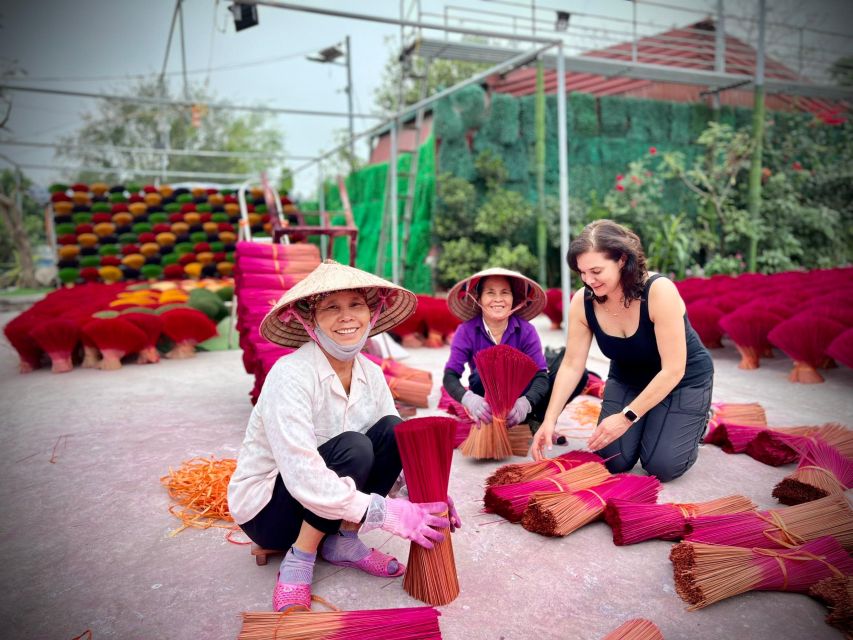 Ninh Binh From Hanoi Via Incense Village Small Group of 9 - Common questions